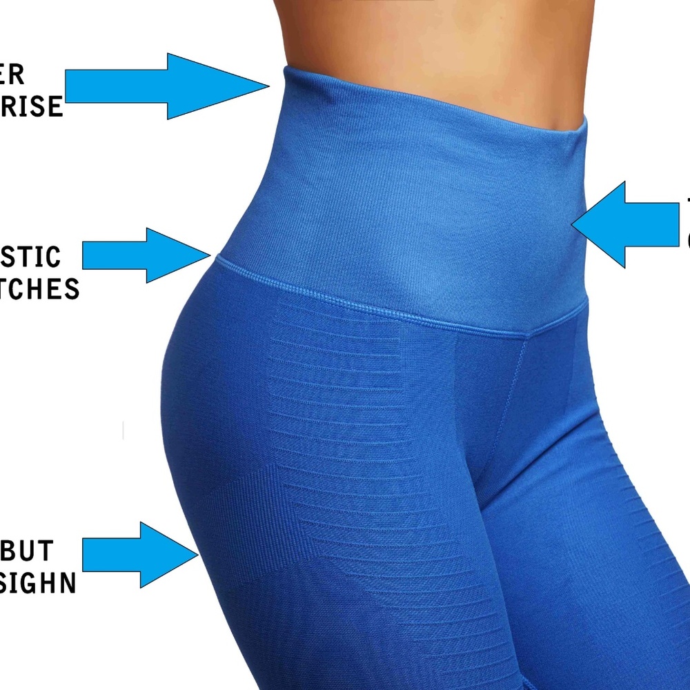High Compression Pants Workout Women's Leggings - Picture 5 of 7